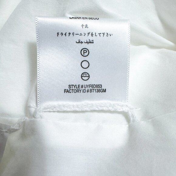 BCBG MaxAzria Kerry Mini Dress White Women's Size 0 - Picture 6 of 8